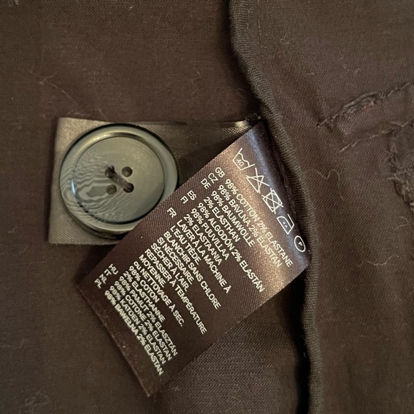 H&M Women’s Black Twill Utility Trench Jacket - Picture 7 of 7